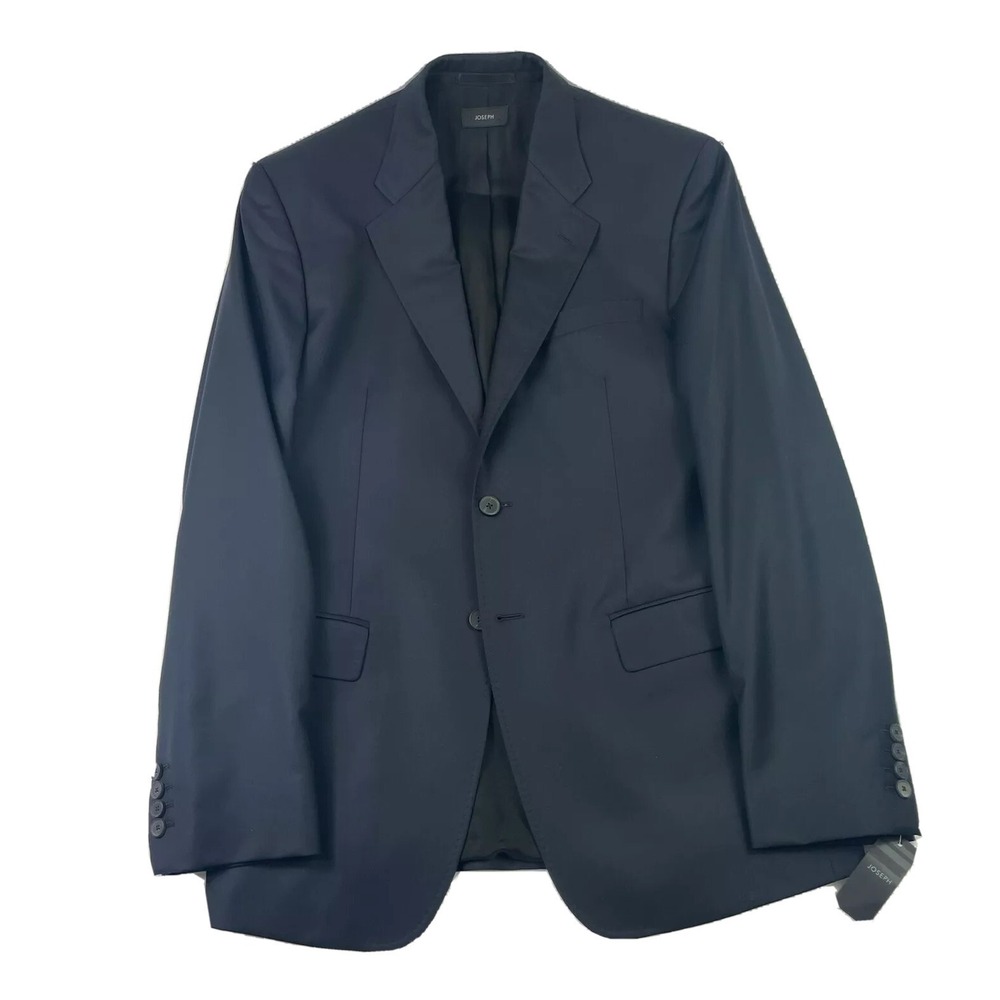 Joseph Pietro Super‎ 100s Navy Wool Jacket Size Mens 40R NWT 445$